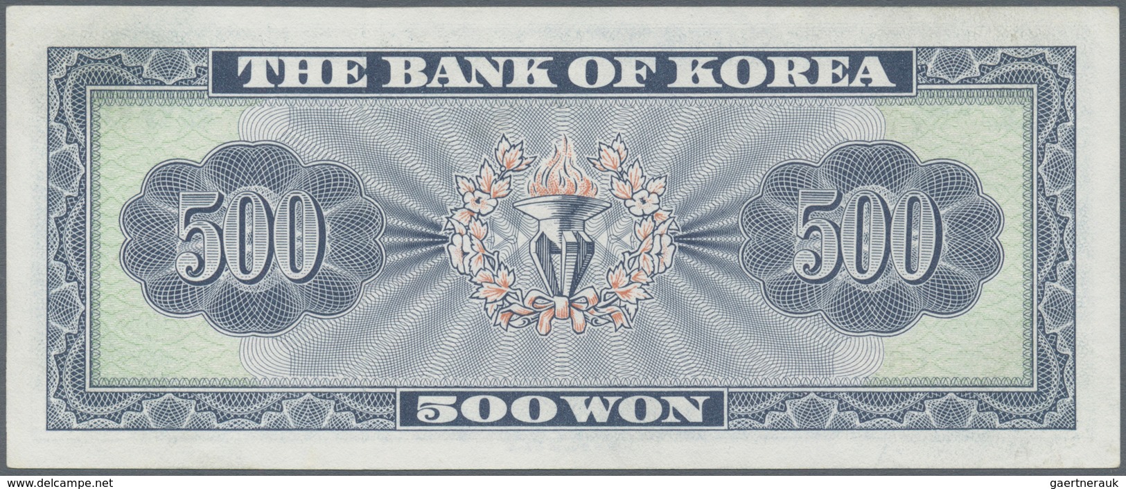 01915 Korea: 500 Won ND P. 37a, In Crisp Original Condition: UNC. - Corea Del Sur