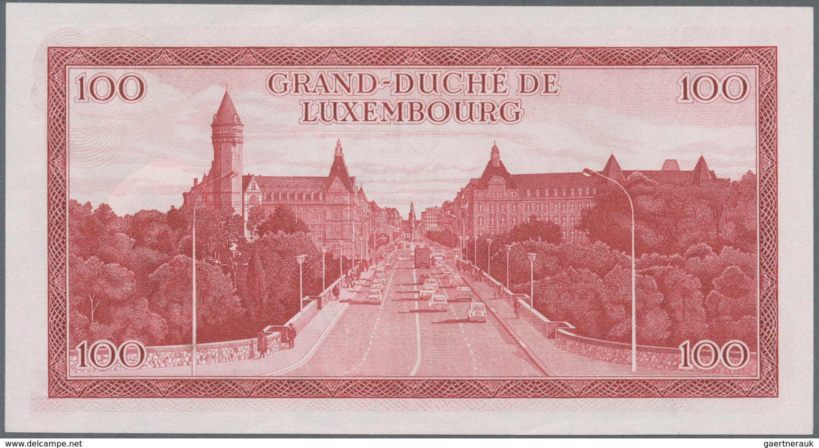 01946 Luxembourg: Set Of 4 Notes 3x Different Issues Francs 1970/80 (in Used Condition) P. 56-58 And A Not - Luxembourg