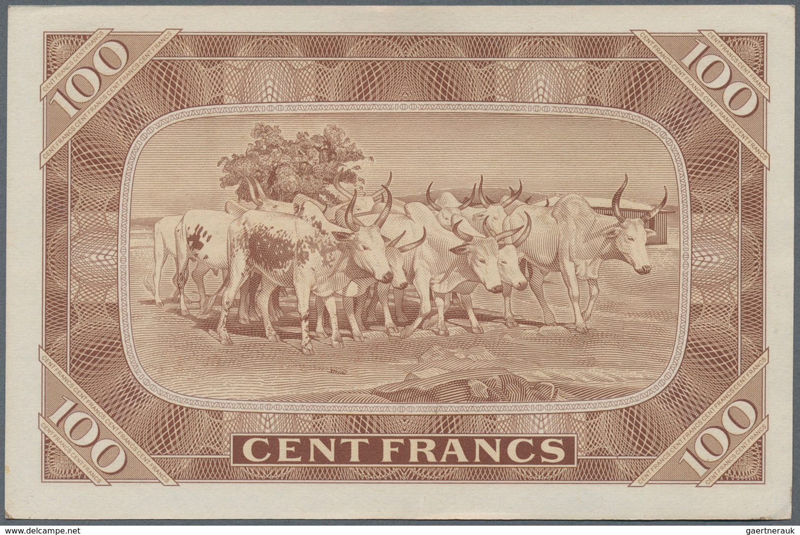 02003 Mali: 100 Francs 1960 P. 2 In Condition: AUNC. - Mali