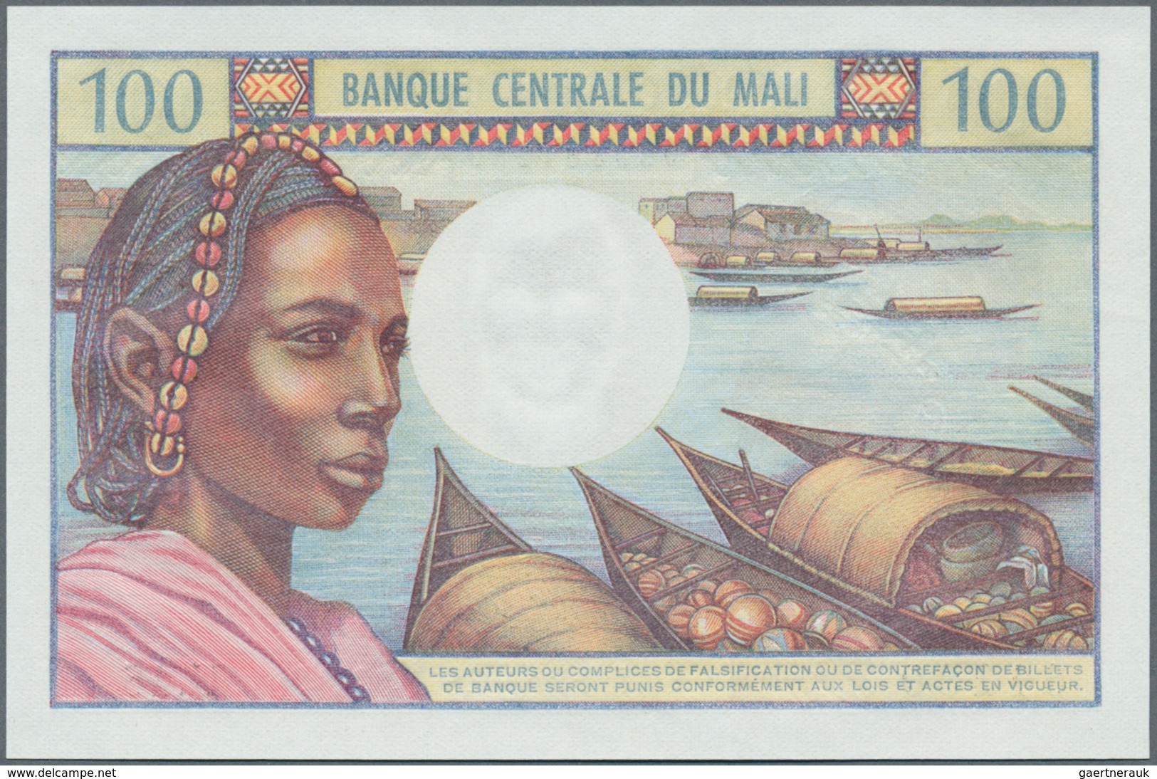 02006 Mali: 100 Francs ND P. 11 In Condition: UNC. - Mali