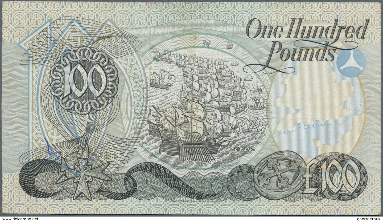 02157 Northern Ireland / Nordirland: 100 Pounds 1981 P. 251, Provincial Bank Of Ireland Limited, Used With - Otros & Sin Clasificación