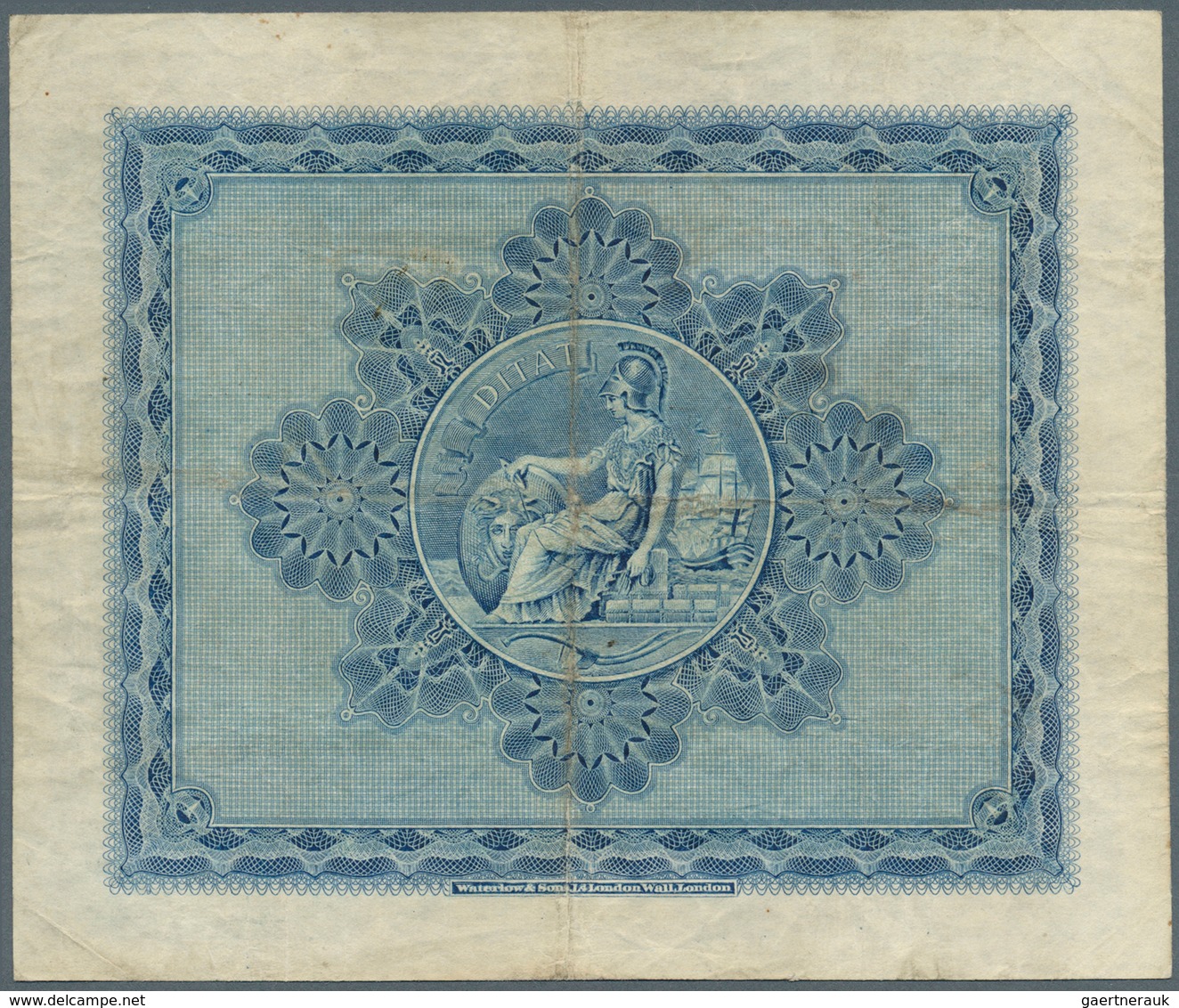 02319 Scotland / Schottland: The British Linen Bank 1 Pound 1914 P. 151a, Early Type, Vertical And Horizon - Andere & Zonder Classificatie