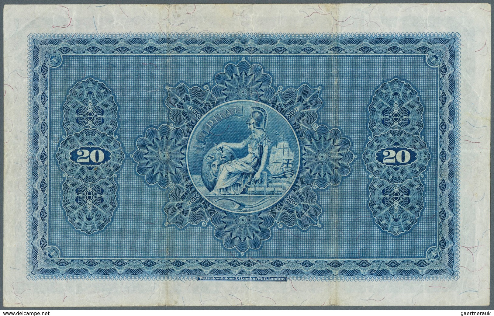 02322 Scotland / Schottland: 20 Pounds 1946 P. 159b, 3 Vertical And 1 Horizontal Fold, Handling In Paper D - Autres & Non Classés