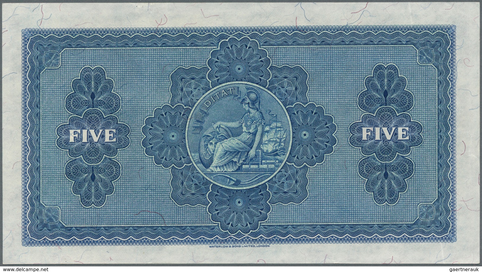 02324 Scotland / Schottland: 5 Pounds 1951 P. 161b, Light Vertical Folds, Otherwise Crisp Original Paper, - Autres & Non Classés