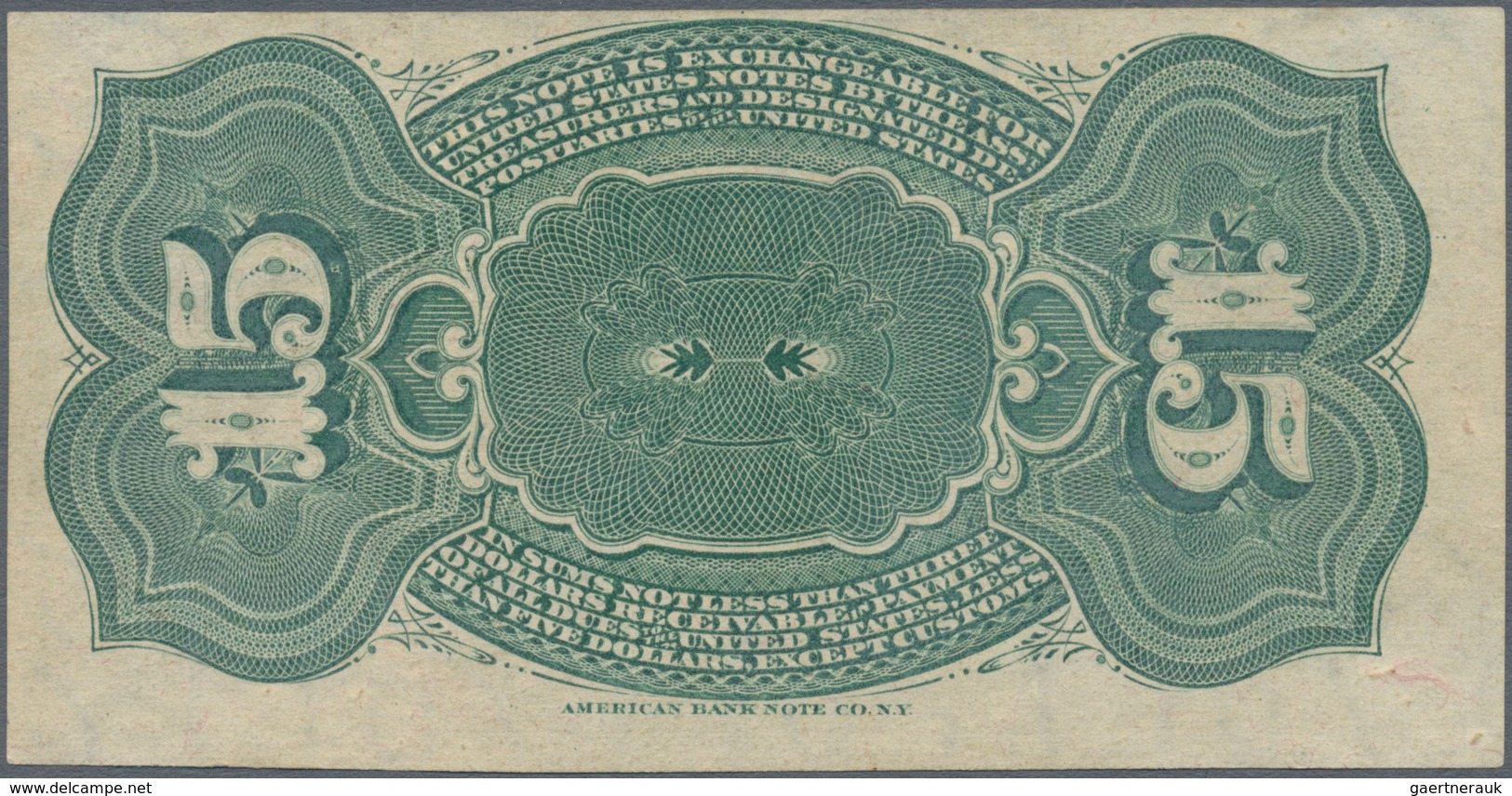 02578 United States Of America: Fractional Currency 15 Cents 1863 P. 116a In Condition: AUNC. - Andere & Zonder Classificatie