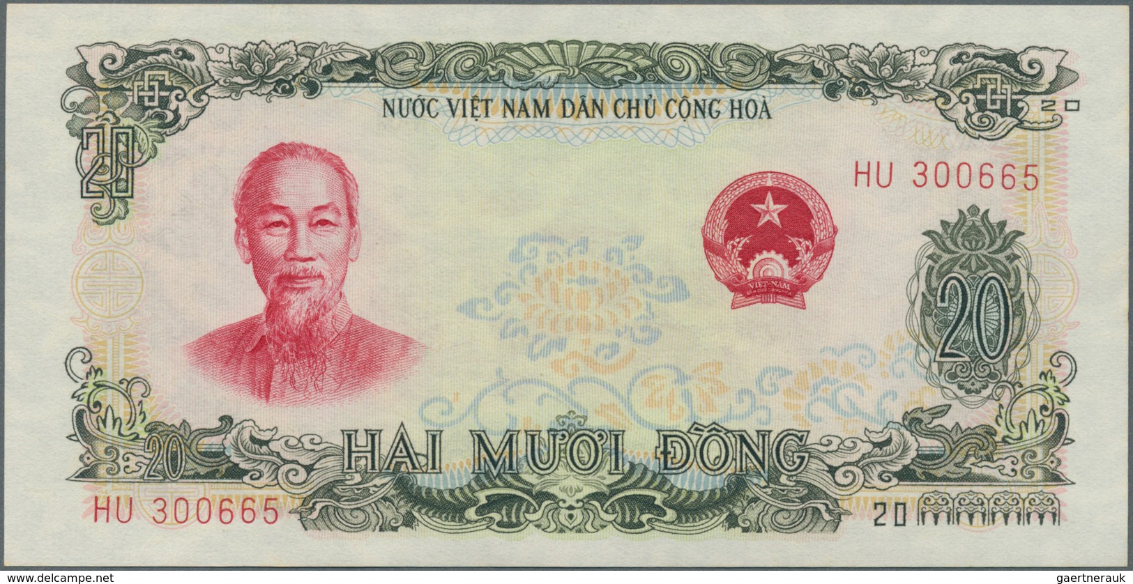 02613 Vietnam: 20 Dong 1969 Not Issued, P.78A In UNC - Vietnam