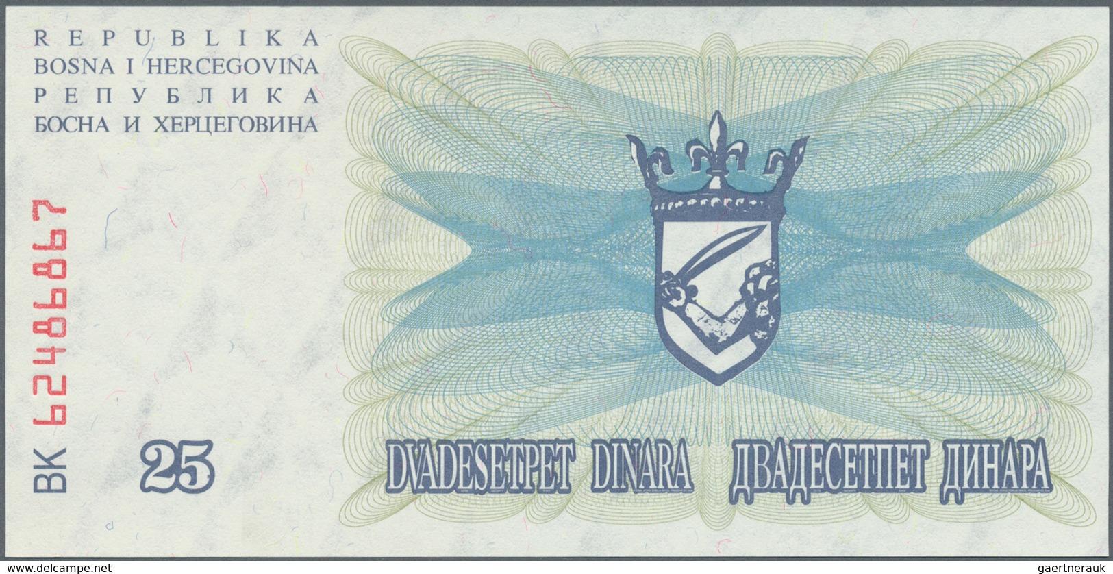 02728 Bosnia & Herzegovina / Bosnien & Herzegovina: 1992/1993 (ca.), Ex Pick 1-150, Quantity Lot With 1953 - Bosnia And Herzegovina