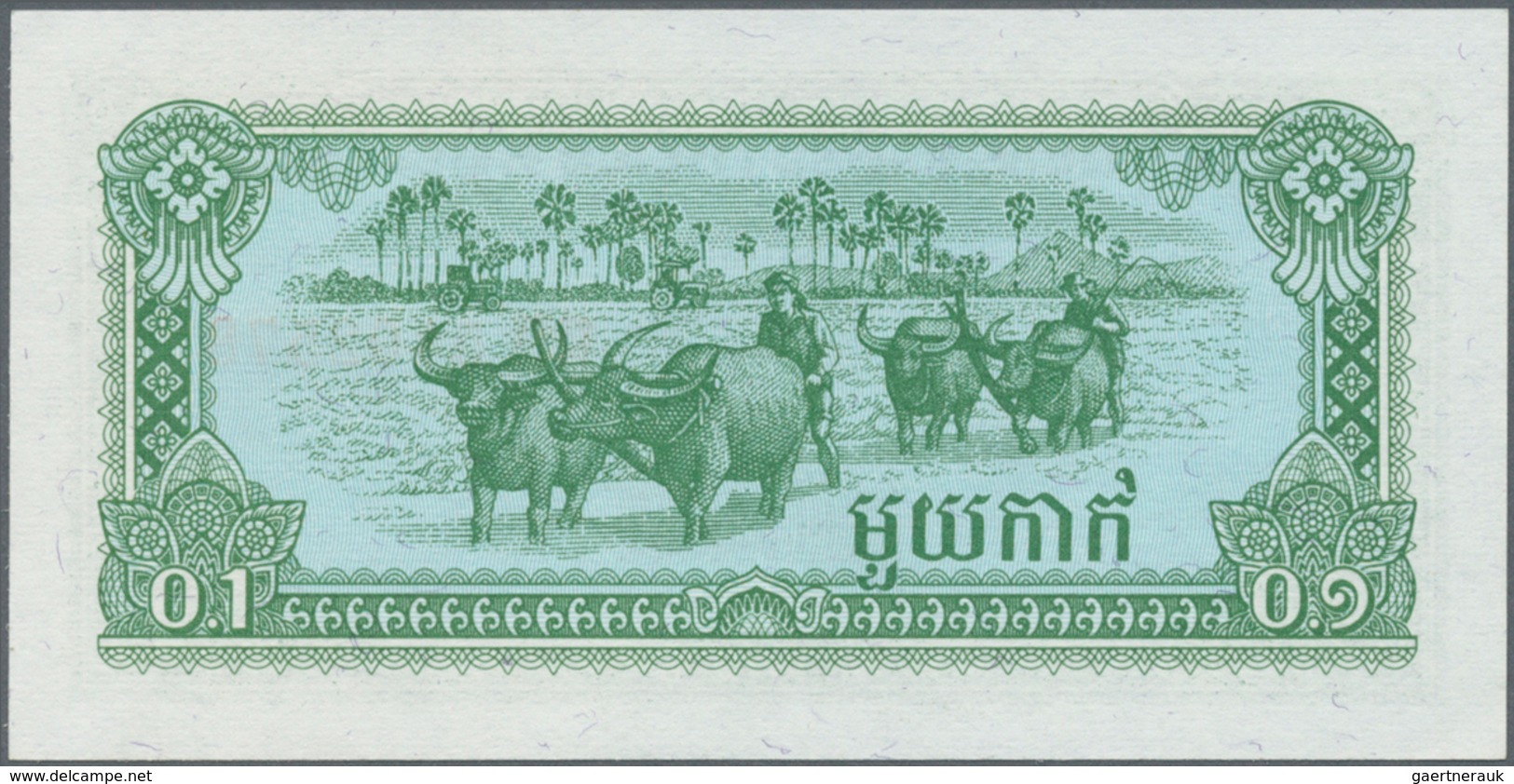 02746 Cambodia / Kambodscha: 1956/2007 (ca.), Ex Pick 4-58, Quantity Lot With 2695 Banknotes In Good To Mi - Cambodja