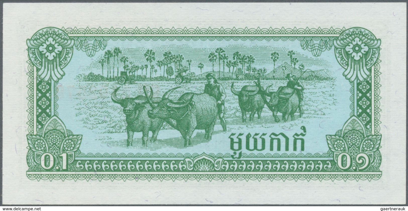 02746 Cambodia / Kambodscha: 1956/2007 (ca.), Ex Pick 4-58, Quantity Lot With 2695 Banknotes In Good To Mi - Cambogia