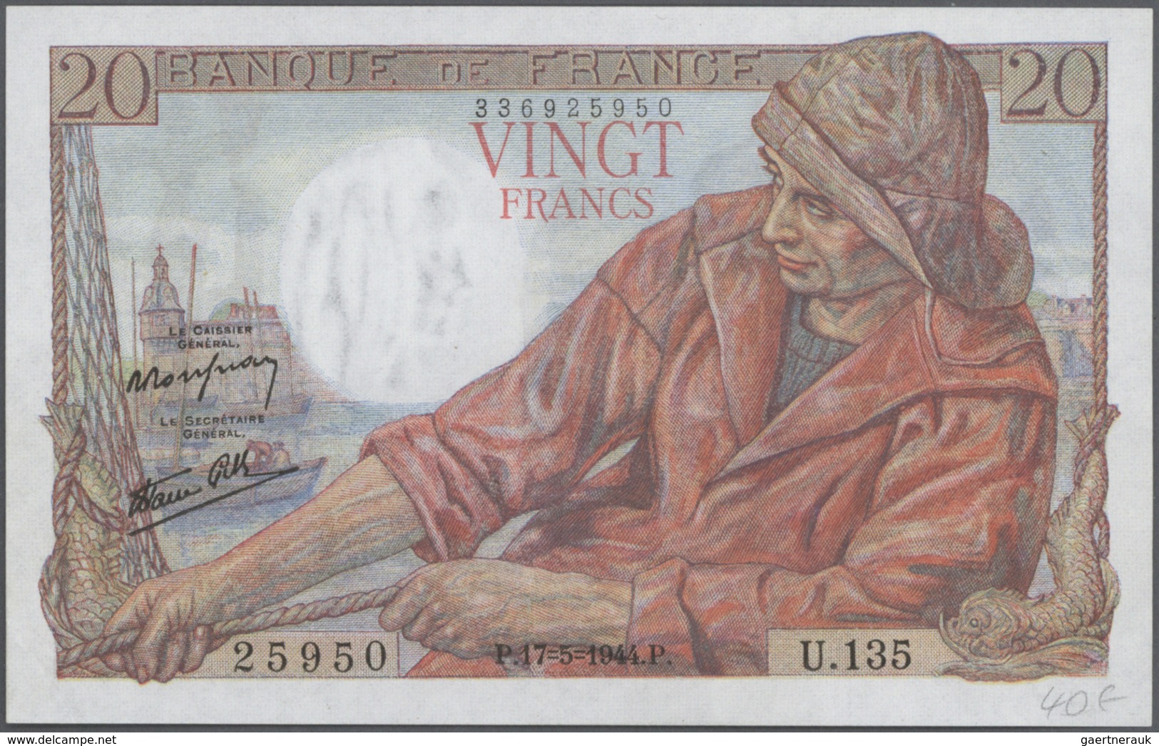 02763 France / Frankreich: very big lot of about 2000 banknotes containing 12x 100 Francs P. 71, 31x 100 F