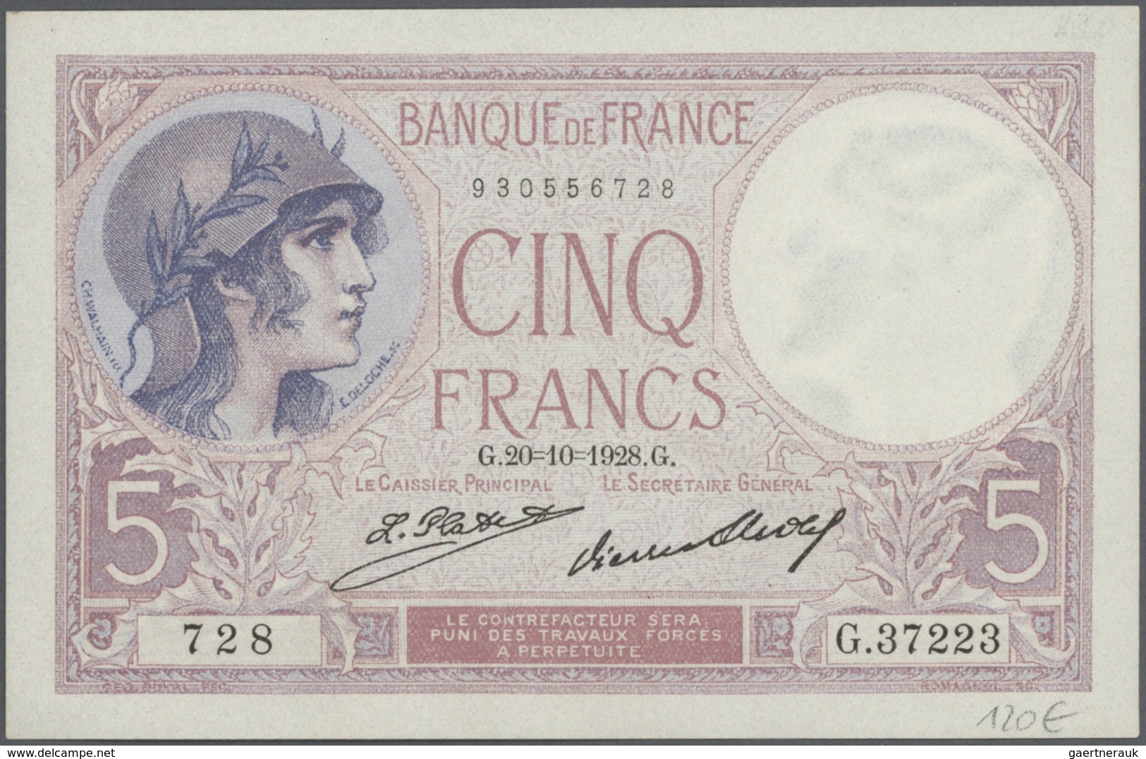 02763 France / Frankreich: very big lot of about 2000 banknotes containing 12x 100 Francs P. 71, 31x 100 F