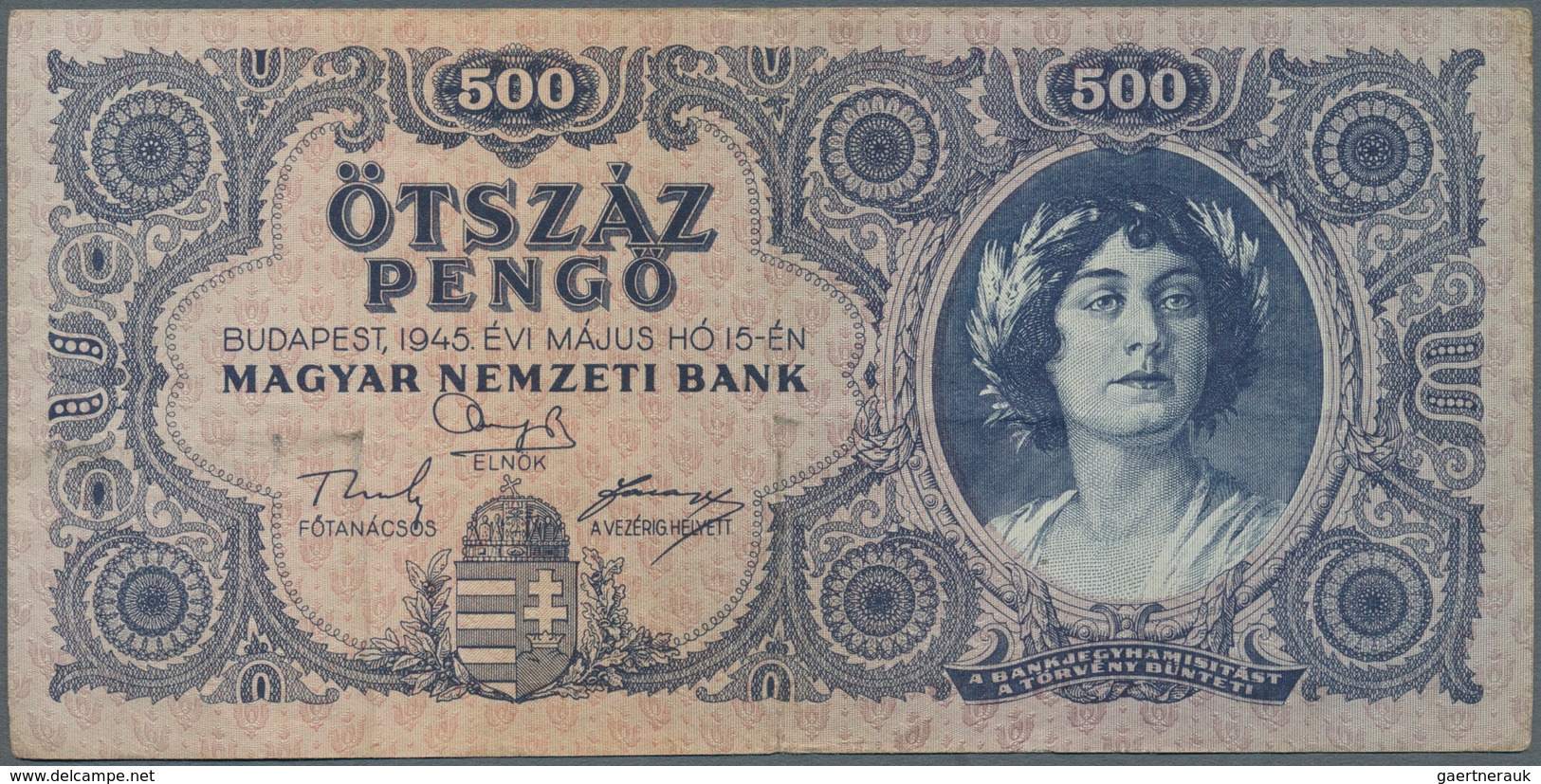 02782 Hungary / Ungarn: 1920/1993 (ca.), Ex Pick 58-174, Quantity Lot With 1285 Banknotes In Good To Mixed - Hungary