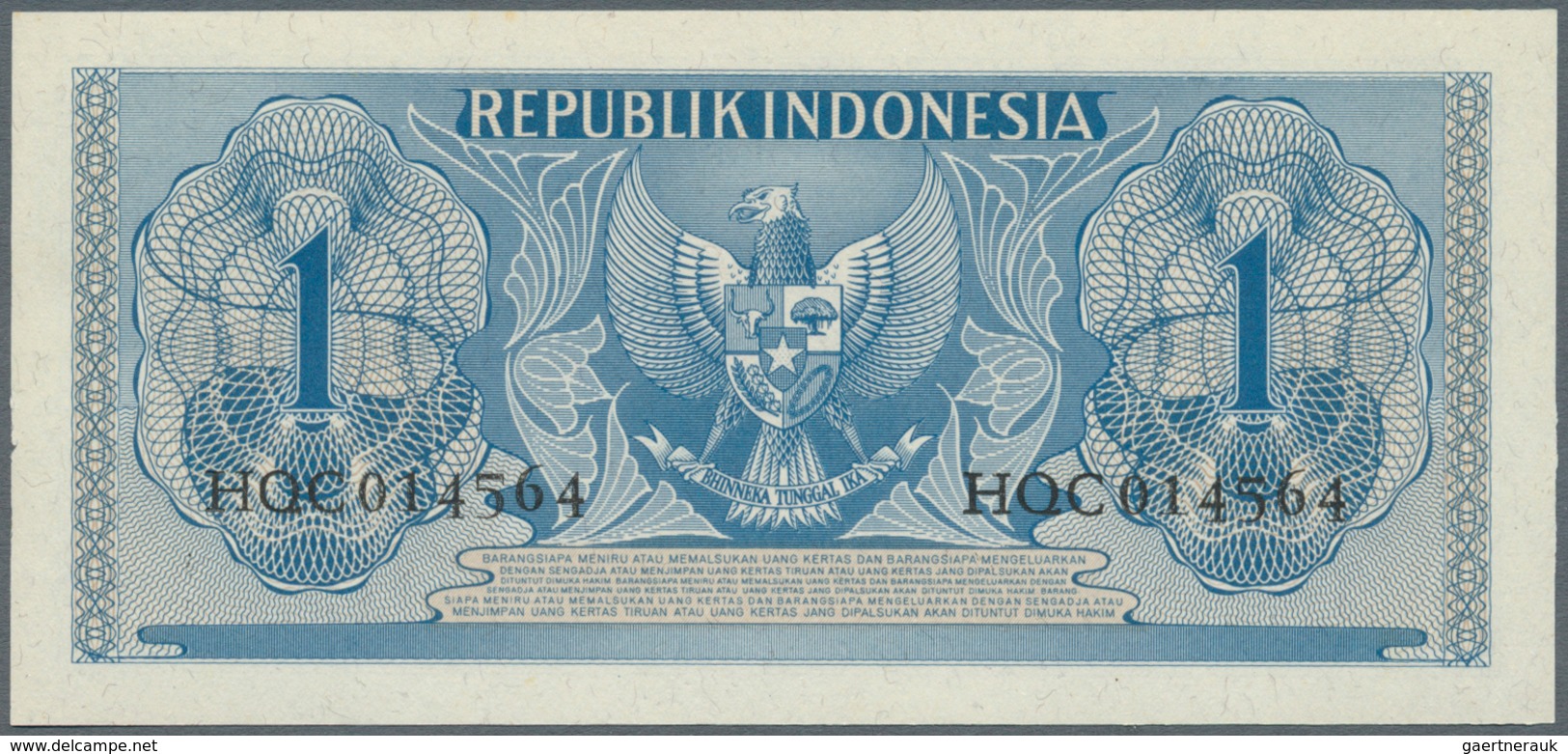 02787 Indonesia / Indonesien: 1954/2009 (ca.), Ex Pick 72-141, Quantity Lot With Ca. 1400 Banknotes In Goo - Indonesië