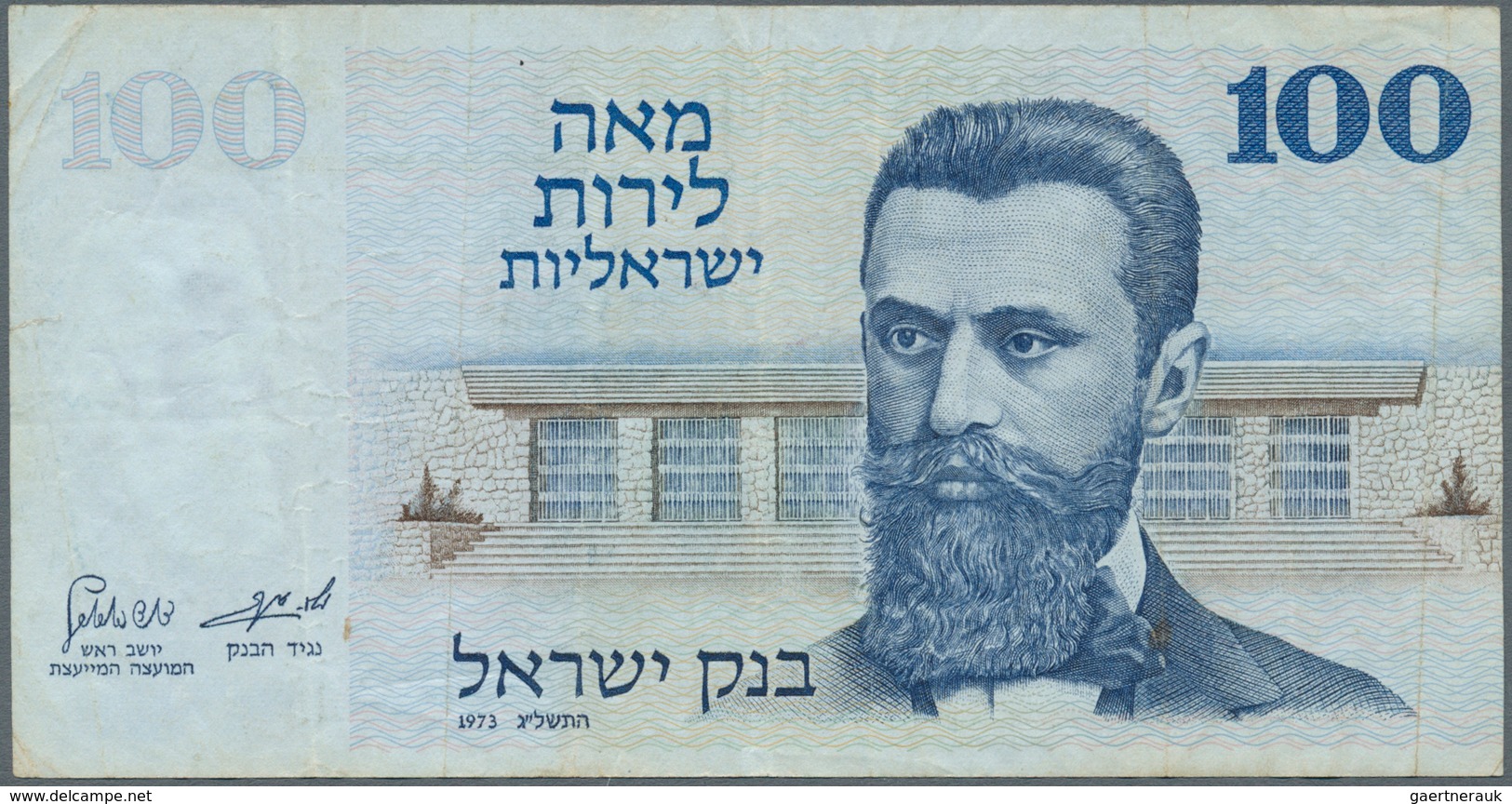 02794 Israel: 1973/1975 (ca.), Ex Pick 39-47, Quantity Lot With 164 Banknotes In Good To Mixed Quality, So - Israele