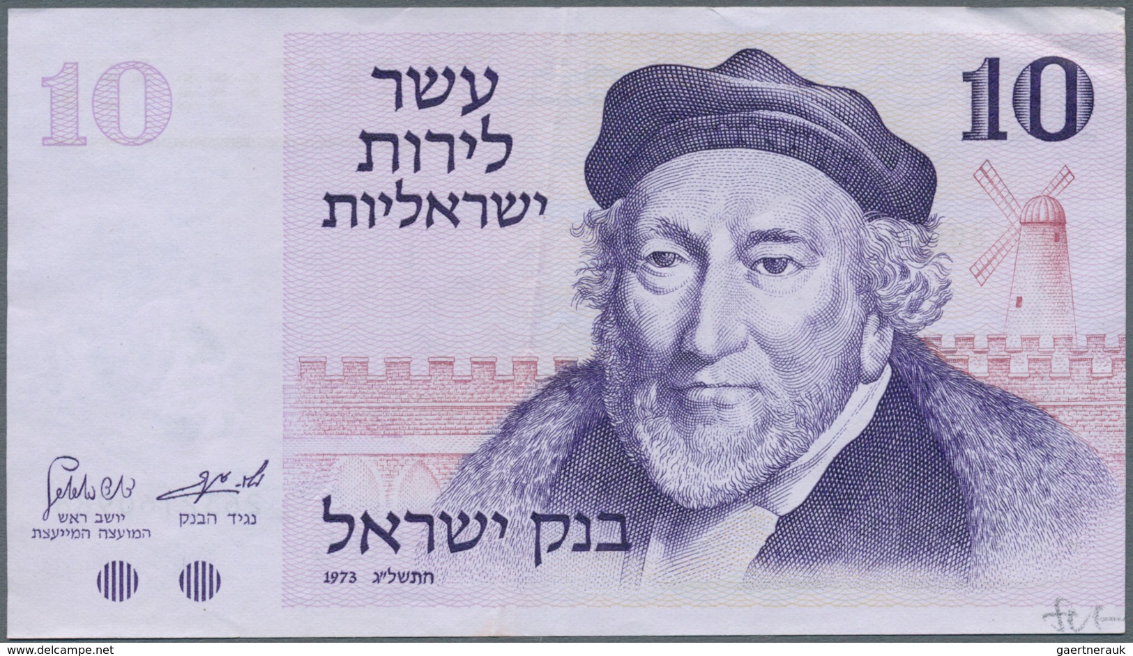 02794 Israel: 1973/1975 (ca.), Ex Pick 39-47, Quantity Lot With 164 Banknotes In Good To Mixed Quality, So - Israel