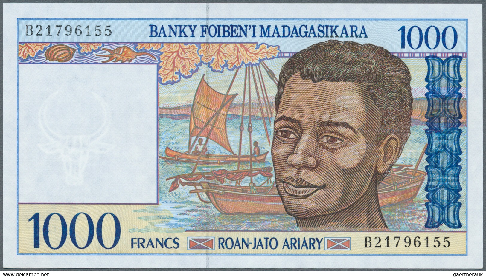 02817 Madagascar: 1994/2008 (ca.), Ex Pick 75-NEW, Quantity Lot With 127 Banknotes In Good To Mixed Qualit - Madagascar