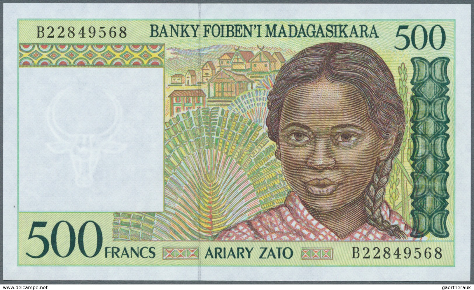 02817 Madagascar: 1994/2008 (ca.), Ex Pick 75-NEW, Quantity Lot With 127 Banknotes In Good To Mixed Qualit - Madagaskar