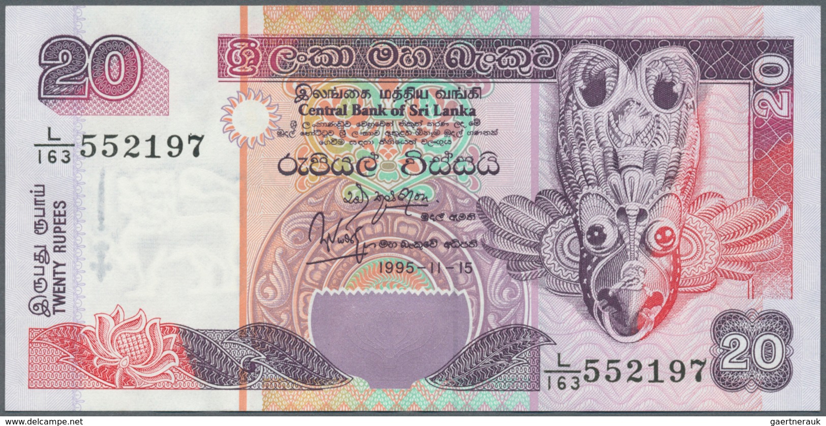 02862 Sri Lanka: 1982/2005 (ca.), Ex Pick 92-115, Quantity Lot With 438 Banknotes In Good To Mixed Quality - Sri Lanka