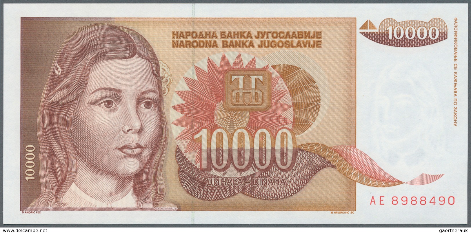 02898 Yugoslavia / Jugoslavien: 1955/2001 (ca.), Ex Pick 69-153, Quantity Lot With 6244 Banknotes In Good - Jugoslavia