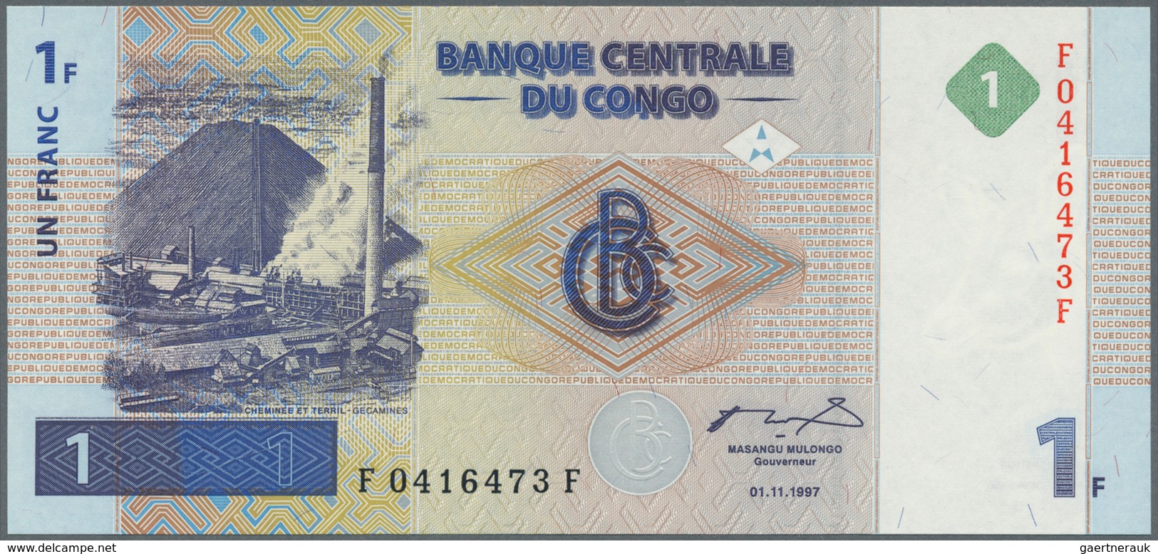 02938 Africa / Afrika: Collectors Book With 110 Banknotes From Belgian Congo, Biafra, Botswana, Burundi, C - Altri – Africa