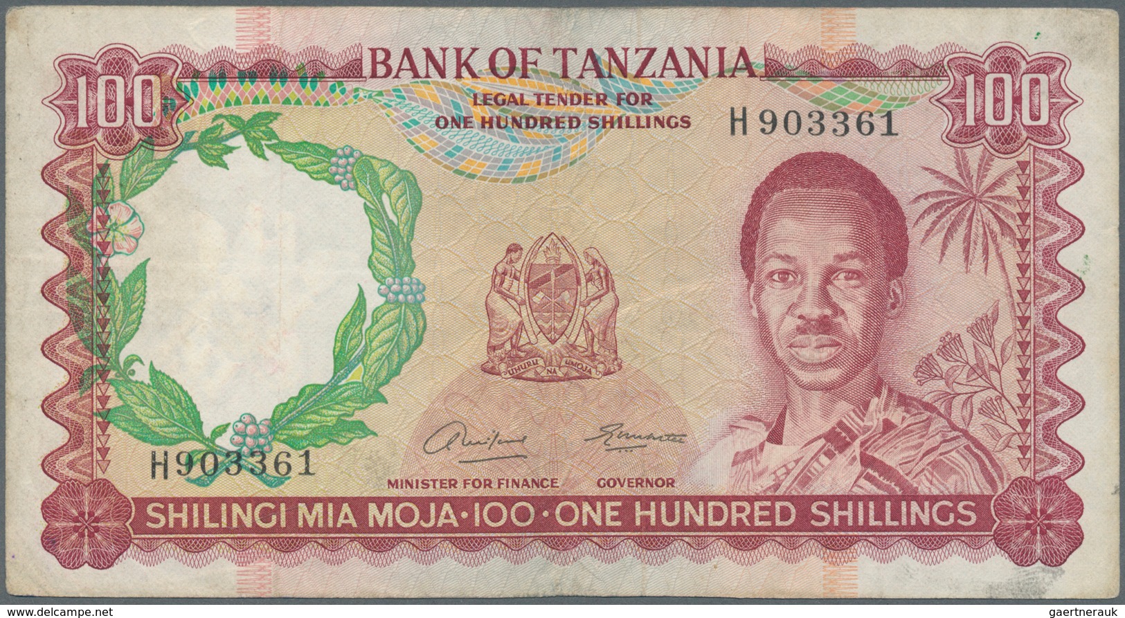 02939 Africa / Afrika: Collectors Book With 116 Banknotes From Tanzania, Tunisia And Uganda With Many Comp - Otros – Africa