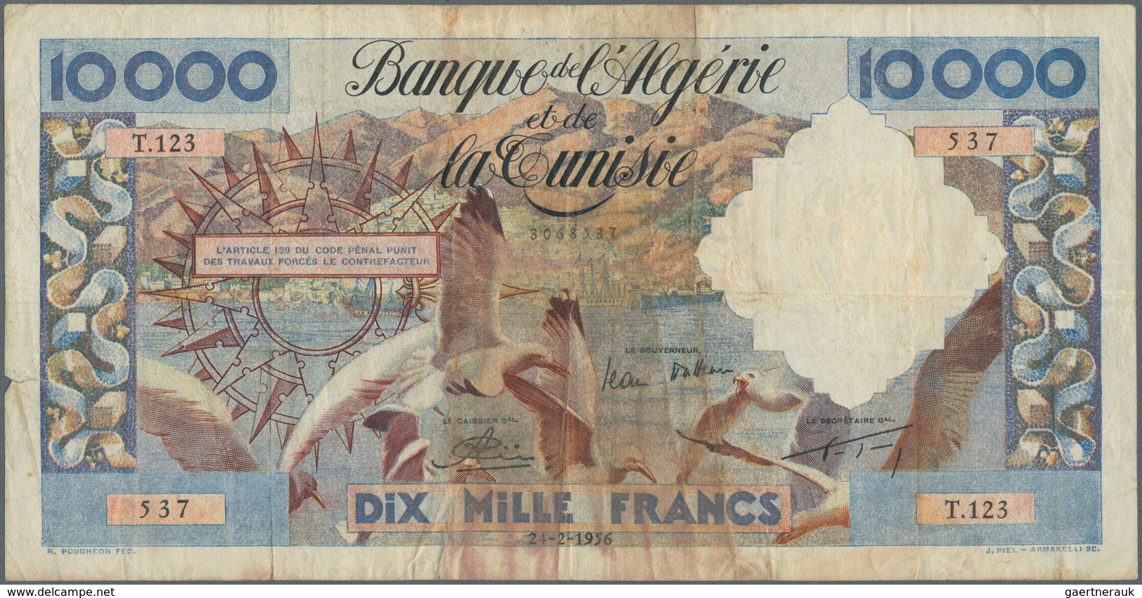 02940 Africa / Afrika: Collectors book with 117 Banknotes from Egypt, Algeria, Ethiopia and Angola compris