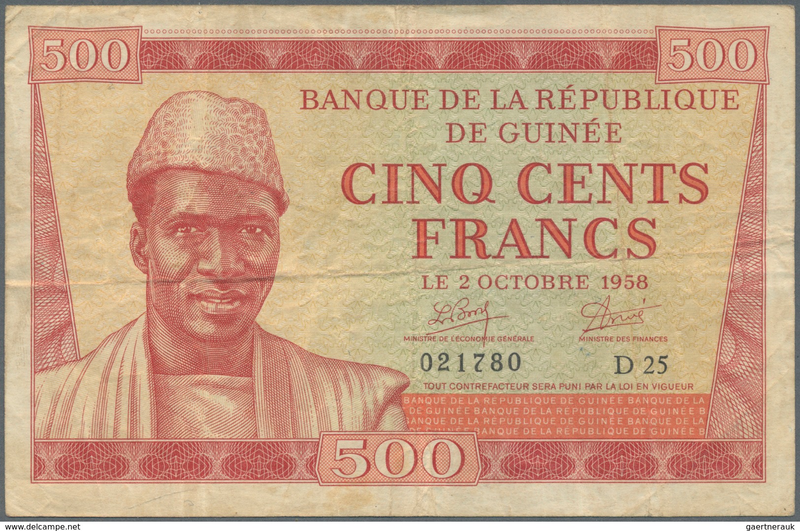 02941 Africa / Afrika: Collectors Book With 122 Banknotes From Eritrea, Gambia, Ghana, Equatorial Guinea, - Altri – Africa