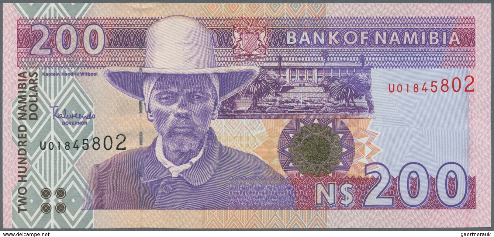 02944 Africa / Afrika: Collectors Book With 210 Banknotes From Namibia, Nigeria, Rwanda-Burundi, Rwanda, R - Otros – Africa