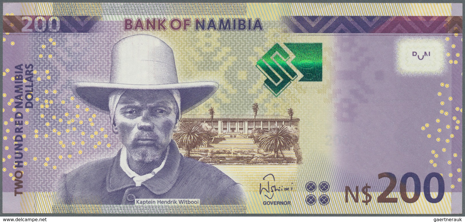 02944 Africa / Afrika: Collectors Book With 210 Banknotes From Namibia, Nigeria, Rwanda-Burundi, Rwanda, R - Otros – Africa