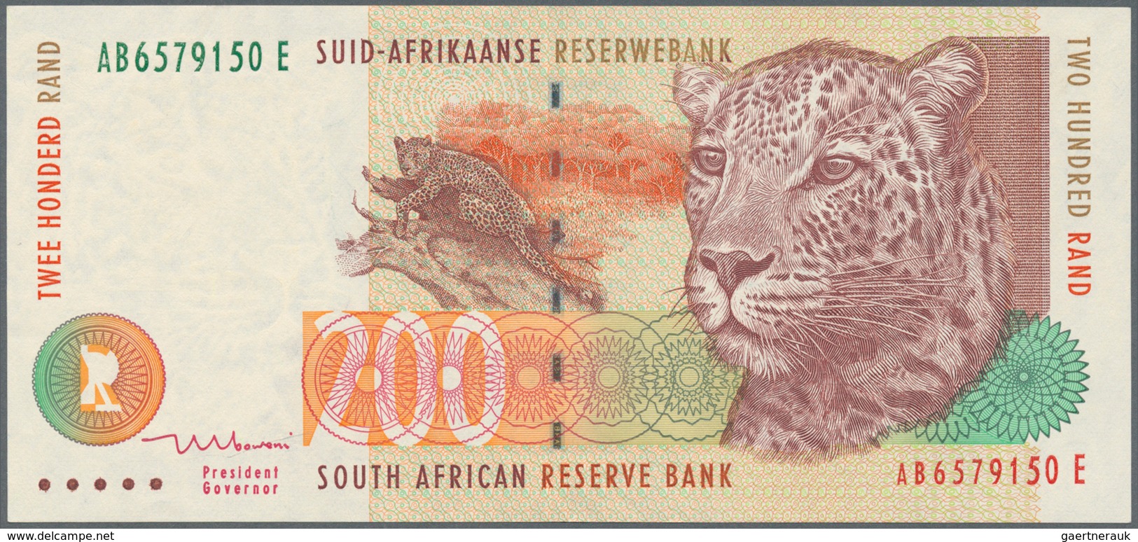 02944 Africa / Afrika: Collectors Book With 210 Banknotes From Namibia, Nigeria, Rwanda-Burundi, Rwanda, R - Other - Africa