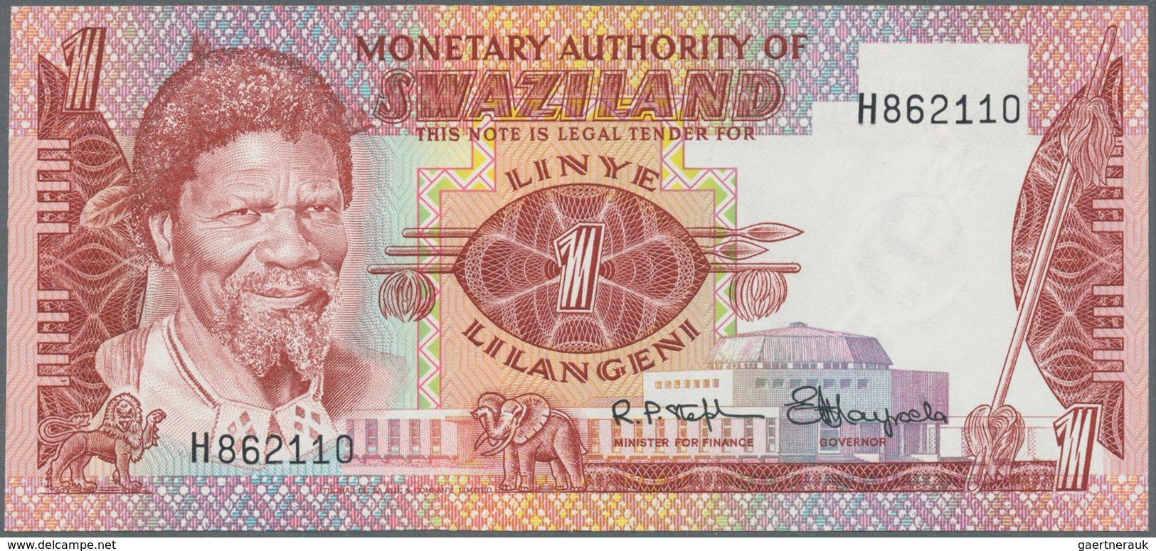 02944 Africa / Afrika: Collectors book with 210 Banknotes from Namibia, Nigeria, Rwanda-Burundi, Rwanda, R