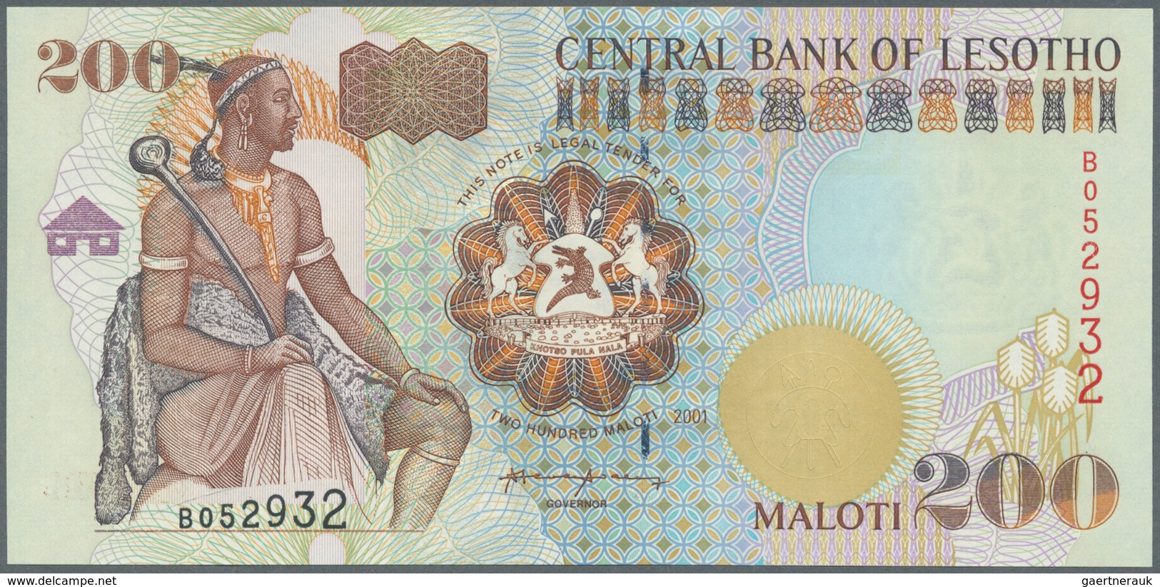 02946 Africa / Afrika: Collectors Book With 81 Banknotes From Kenya, Lesotho, Libya And Liberia With Many - Otros – Africa