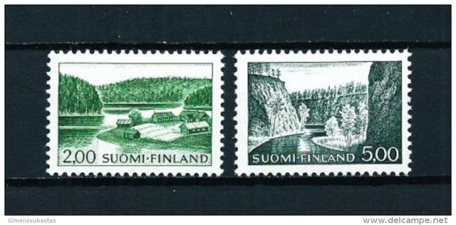 Finlandia  N&ordm; Yvert  548C/9C (fosforescente)  En Nuevo - Nuevos