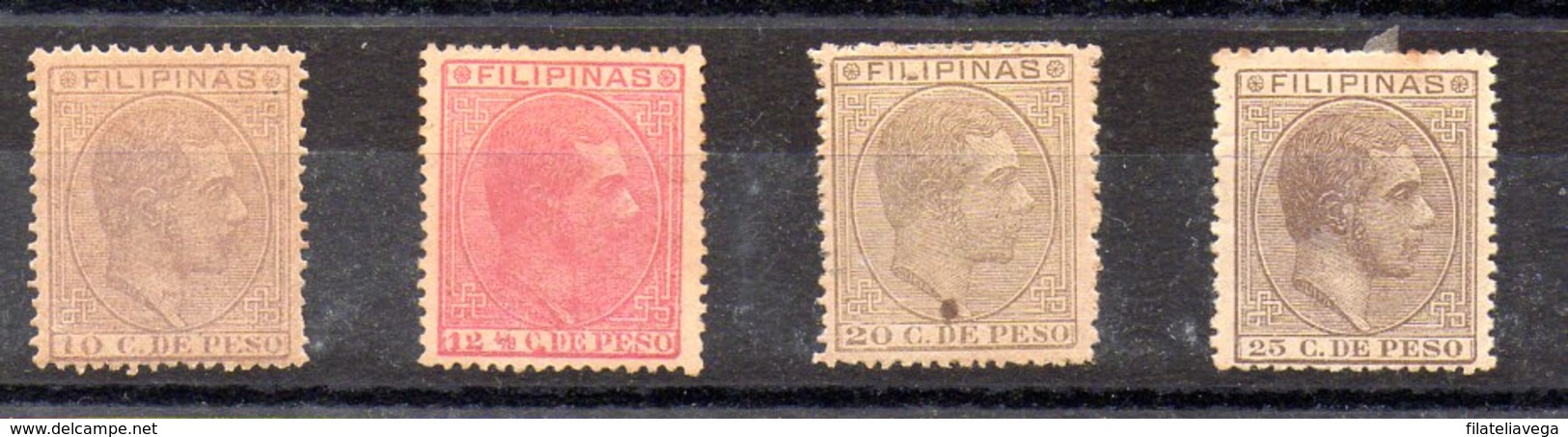 Sellos De Filipinas Nº Edifil 63/66 * - Philippines