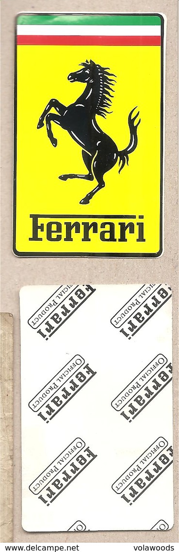 Ferrari - Adesivo - Prodotto Ufficiale - Automobilismo - F1