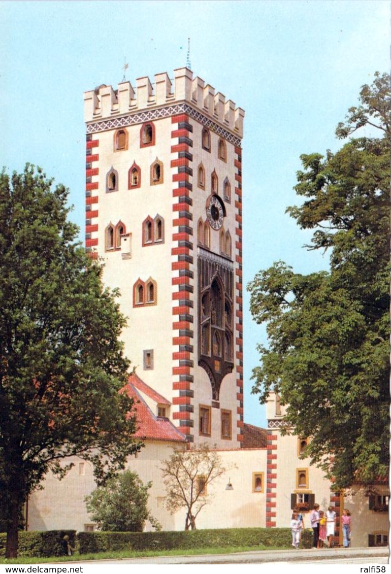 1 AK Germany Bayern * Das 1425 Erbaute Bayertor In Landsberg Eines Der Imposantesten Stadttore Süddeutschlands * - Landsberg