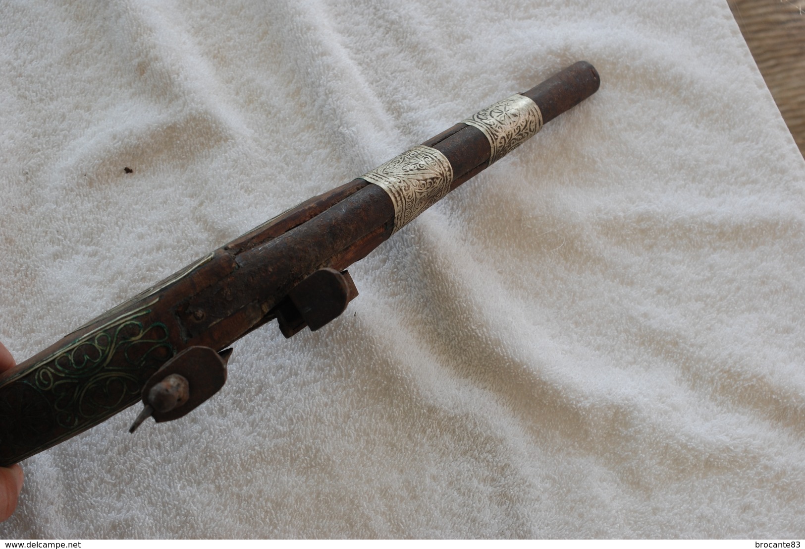 PISTOLET A SYLEX AFRIQUE DU NORD - Decorative Weapons