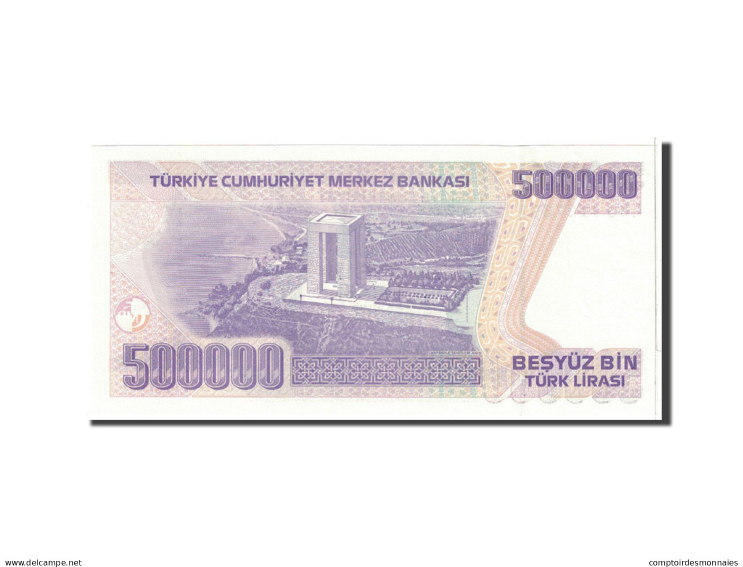 Billet, Turquie, 500,000 Lira, 1998, Undated, KM:212, NEUF - Turchia