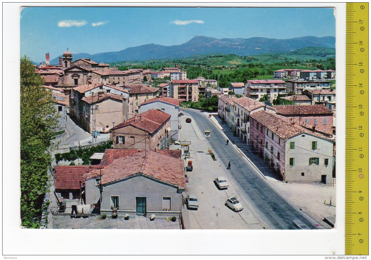 MATELICA Scorcio Panoramico FG V  SEE 2 SCANS Animata Benzinaio BP - Altri & Non Classificati