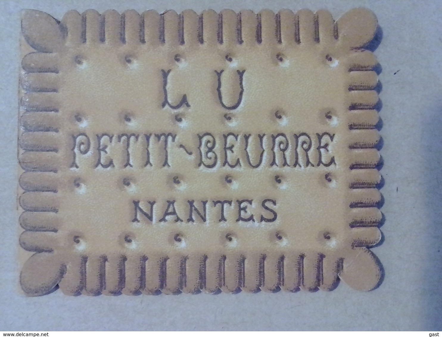 44 NANTES   1956   LU   PETIT  BEURRE  NANTES - Petit Format : 1941-60