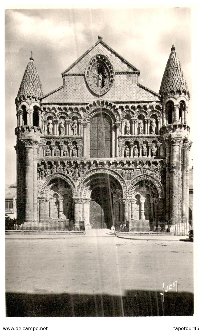 [86] Vienne > Poitiers "L'eglise N D"   (Format 9 X 14) - Poitiers