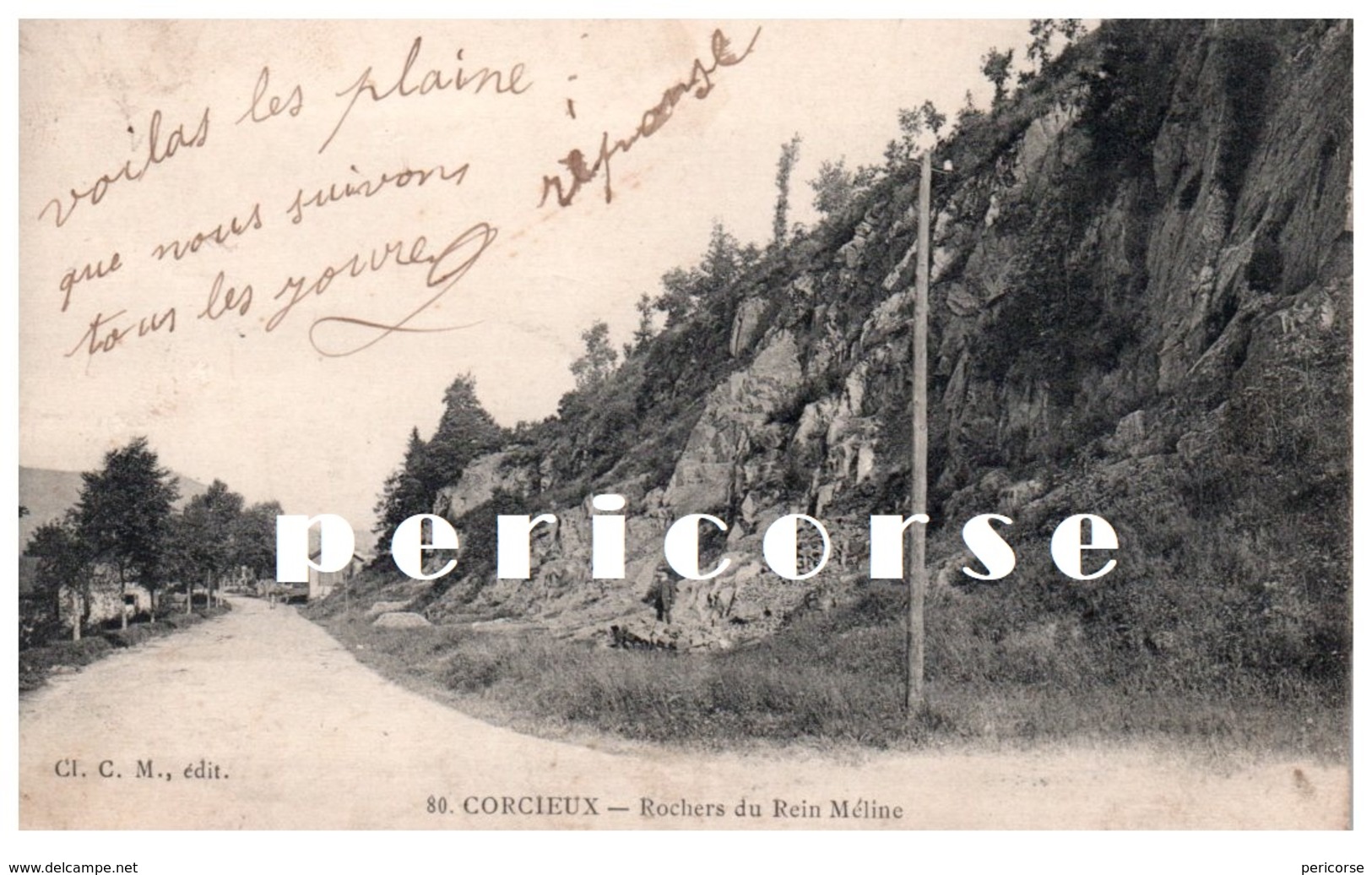 88  Corcieux  Rochers Du Rein Méline - Corcieux