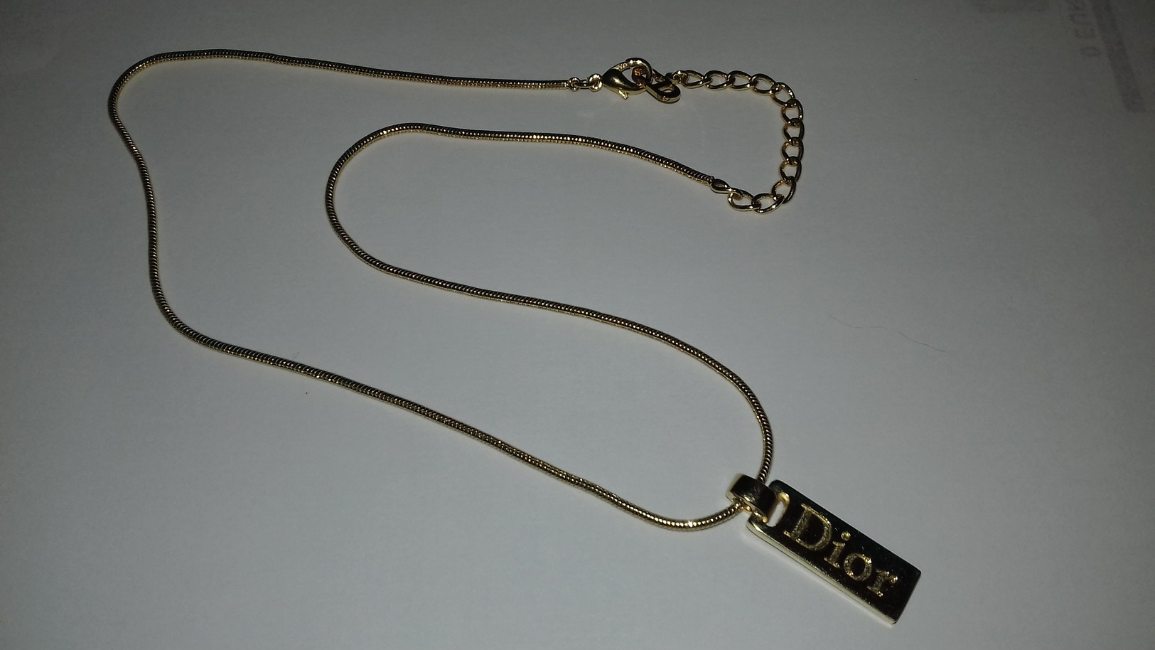 COLLIER FANTAISIE CHRISTIAN DIOR - Necklaces/Chains