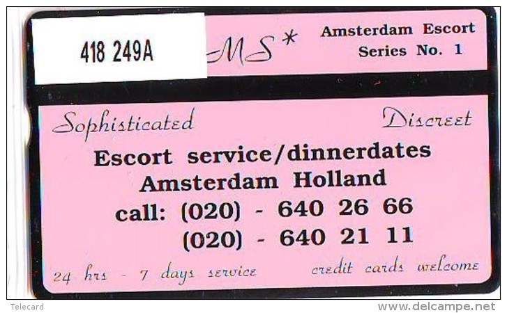 Telefoonkaart  LANDIS&amp;GYR NEDERLAND * RCZ.418  249a * Dreams Escort Service *  TK * ONGEBRUIKT * MINT - Privé