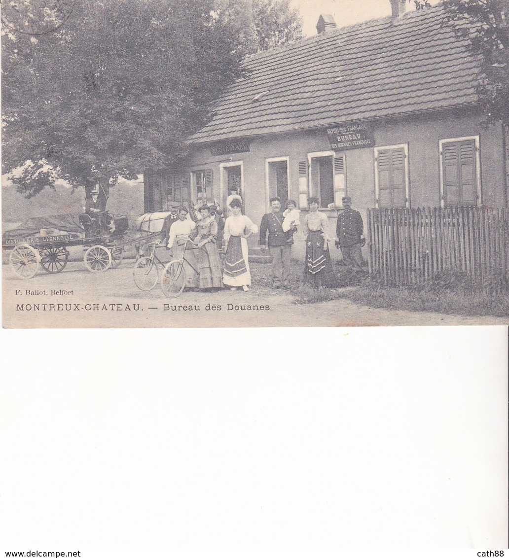 MONTREUX CHATEAU - Bureau Des Douanes - Autres & Non Classés