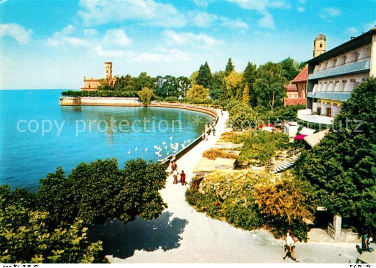 43148148 Langenargen Bodensee Schloss Montfort Uferpromenade Langenargen - Langenargen