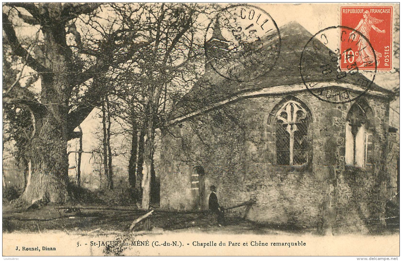 SAINT JACUT  DU MENE CHAPELLE DU PARC ET CHENE REMARQUABLE  1910 - Autres & Non Classés