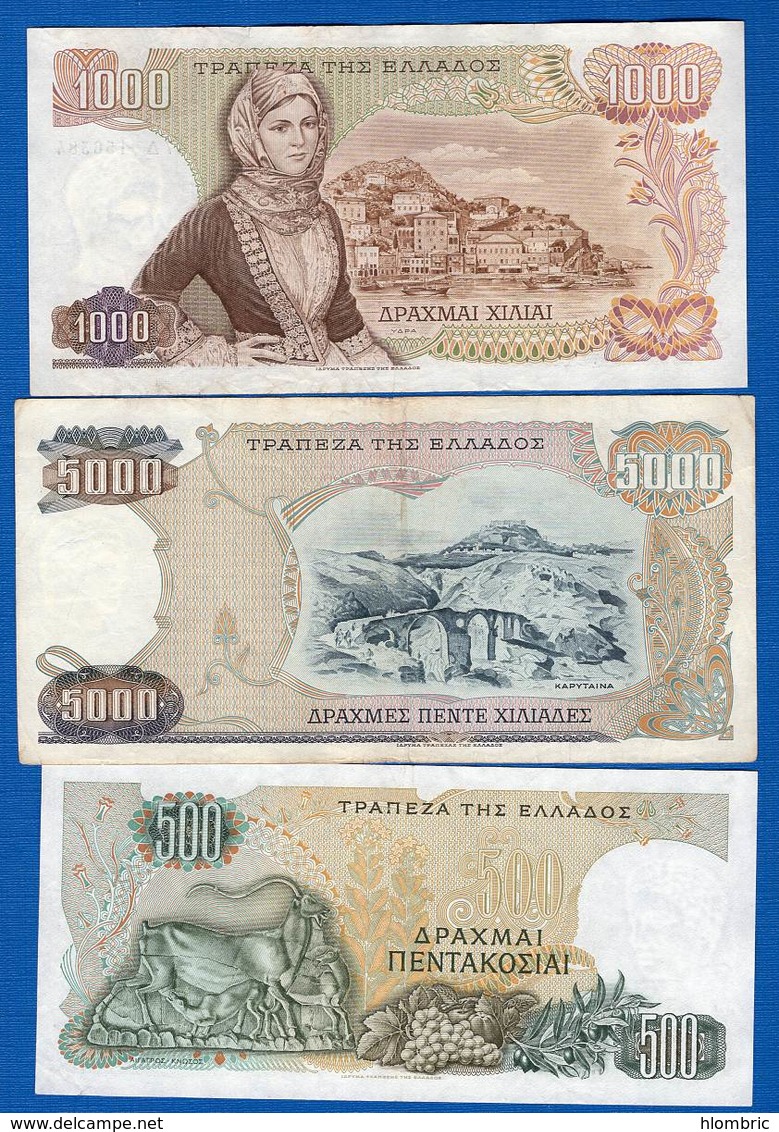 Gréce  3  Billets - Grèce