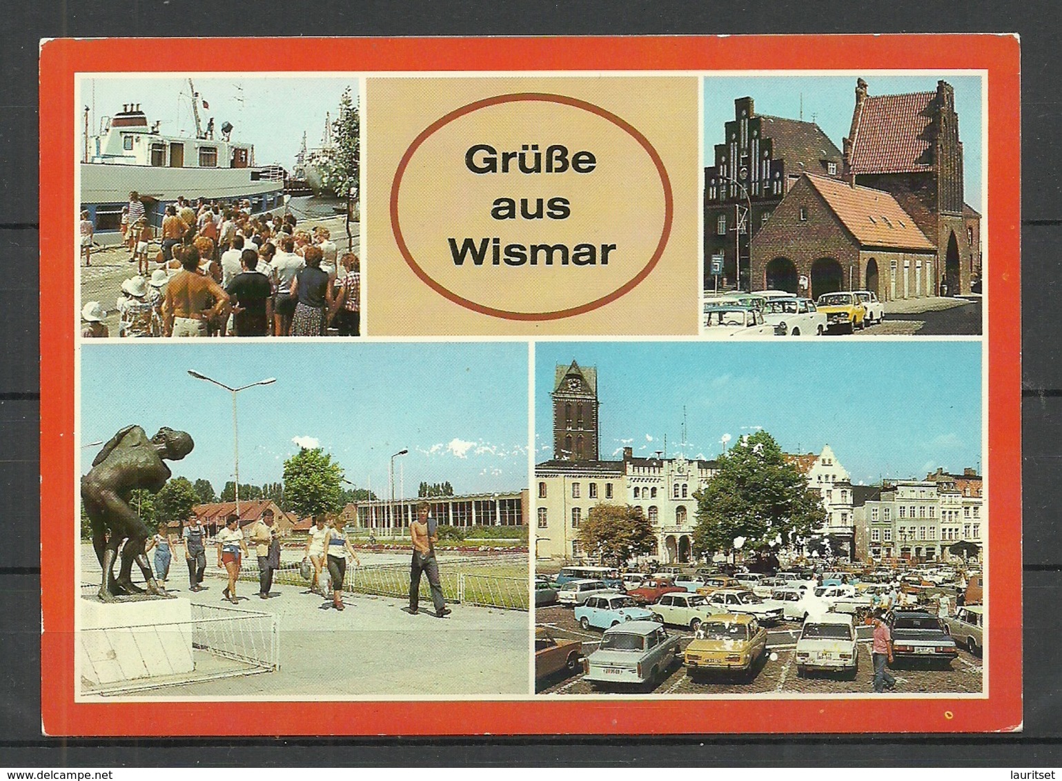 Deutschland DDR Ansichtskarte WISMAR - Wismar