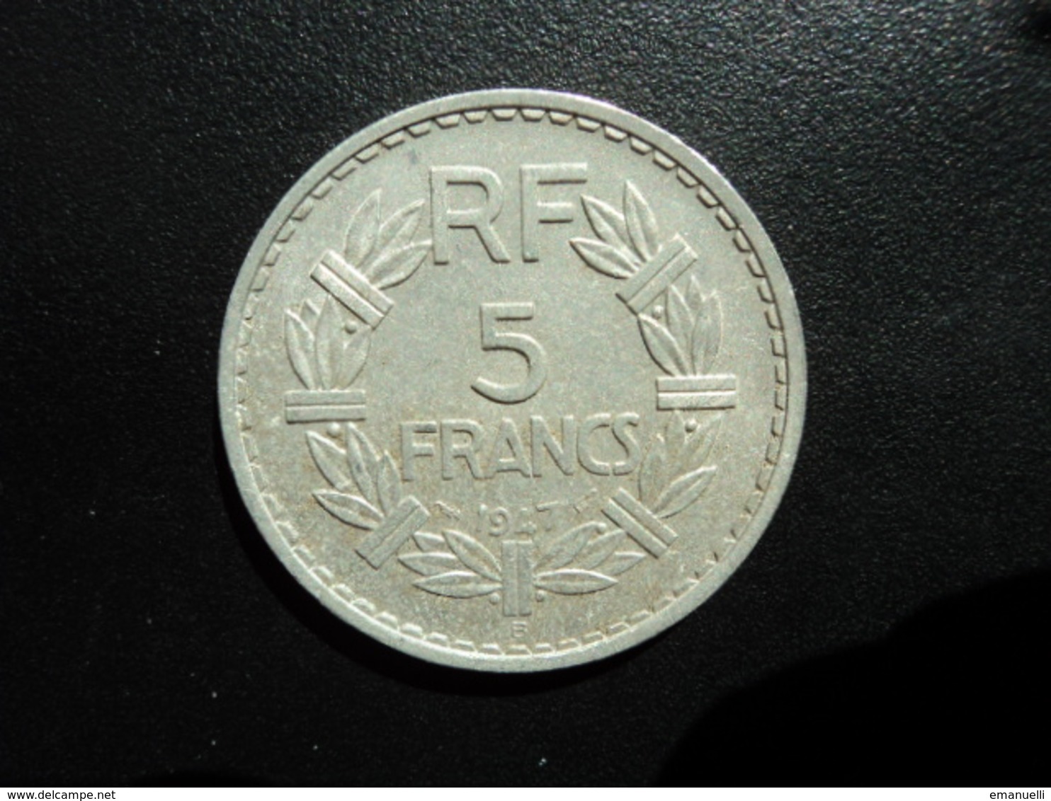 FRANCE : 5 FRANCS  1947 B   F.339.11 * / G.766a  */ KM 888b.2     SUP - 5 Francs